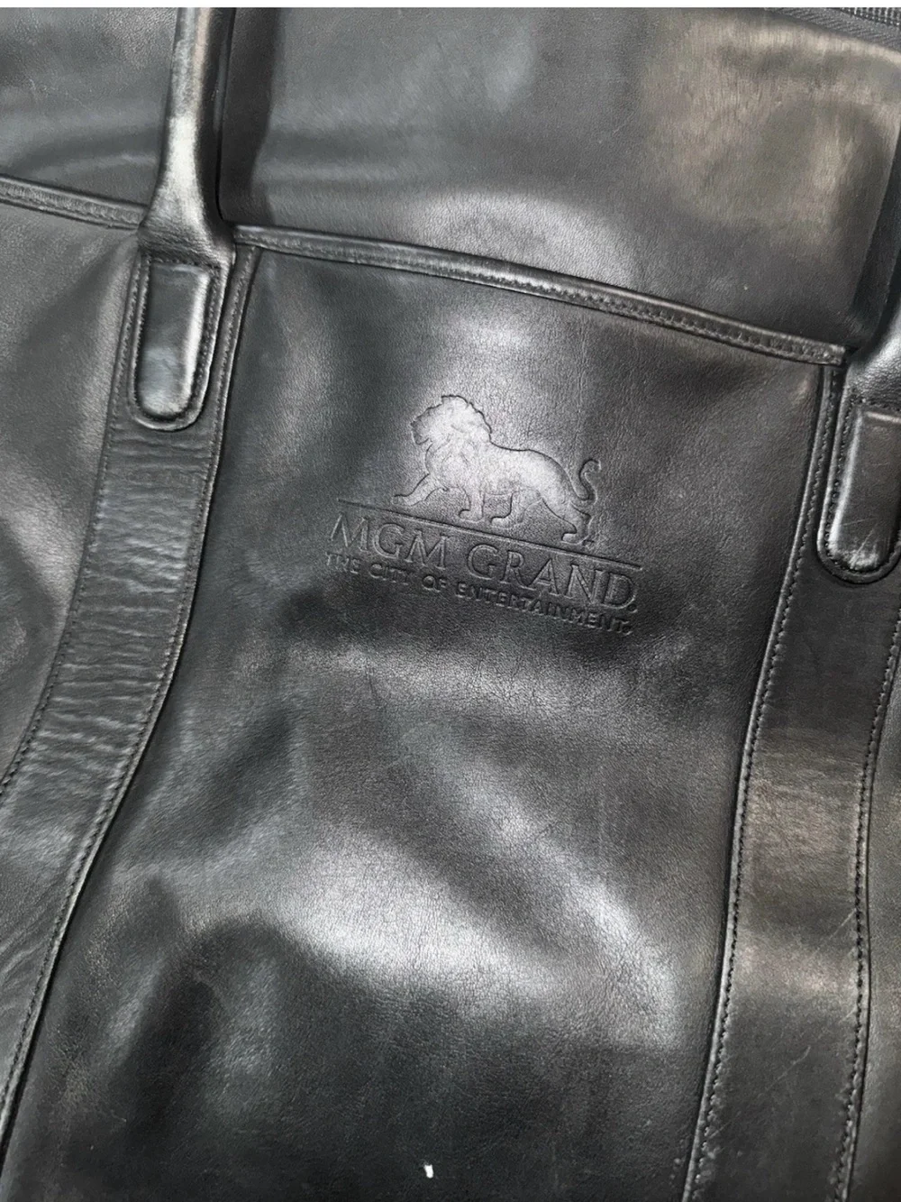Rare limited Ed VTG coach leather garment bag